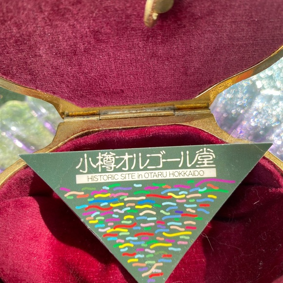 VTG Otaru Japanese Music Box Beautifully Detailed With Precious Rhinestones 💥 - Picture 4 of 9